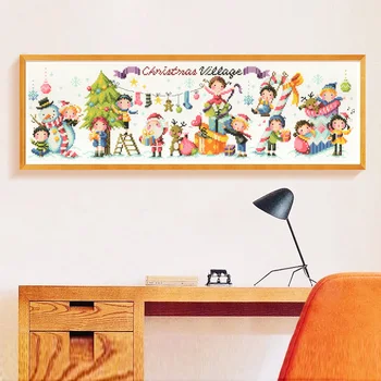 

G68 Stich Cross Stitch Kits Craft Packages Cotton Fabric Floss Counted New Designs Needlework Embroidery Cross-Stitching