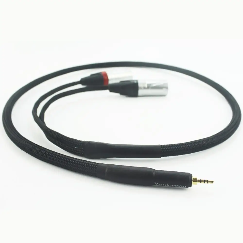 2 5mm Trrs to Dual XLR Male Cable Balanced Audio Headphone Adapter Cable 3 FT 1M 2 5mm to XLR