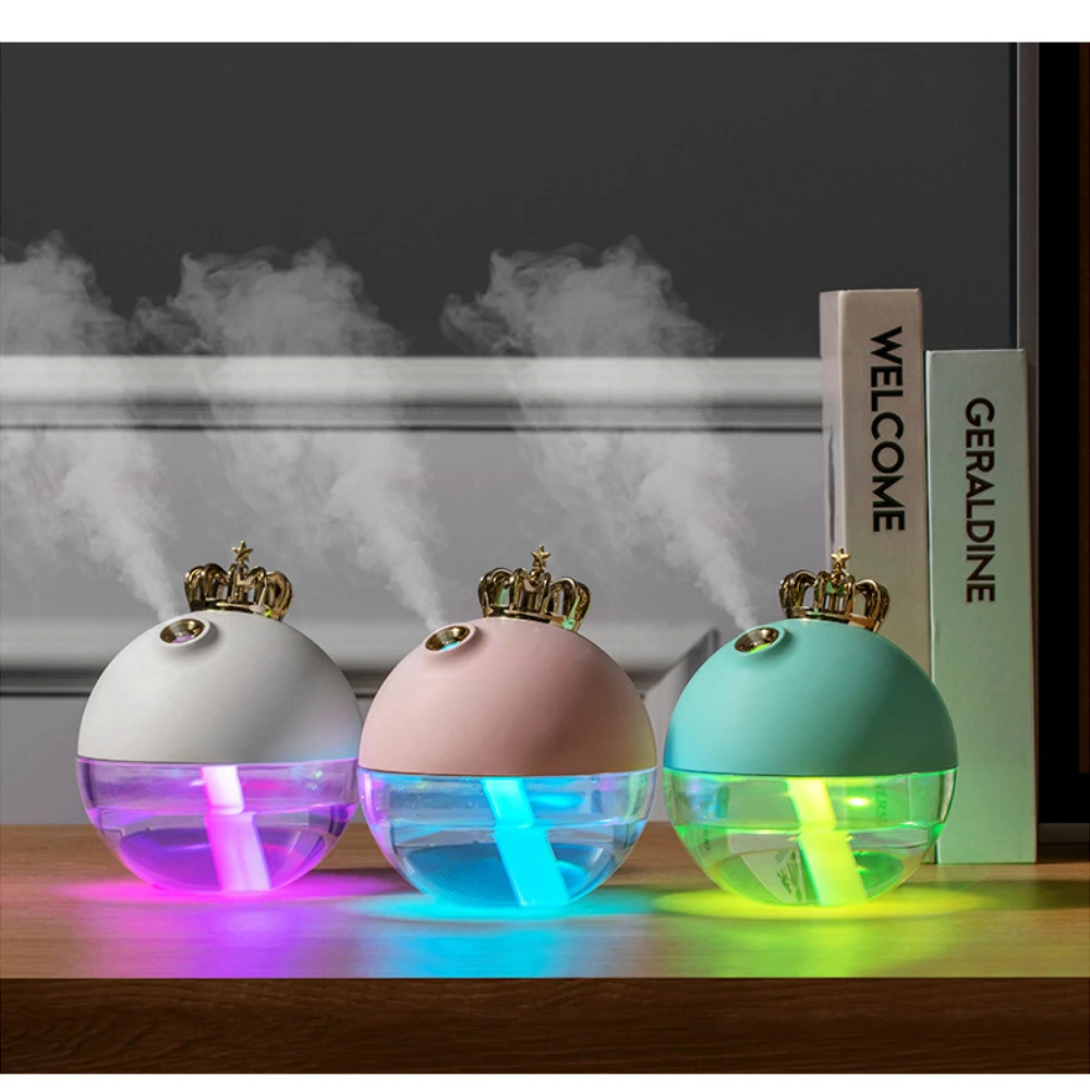 Увлажнитель воздуха Crown Mini Usb Домашний Настольный Воздушный Распылитель водный регидрационный аппарат подарок на заказ Ароматический диффузор увлажнитель воздуха