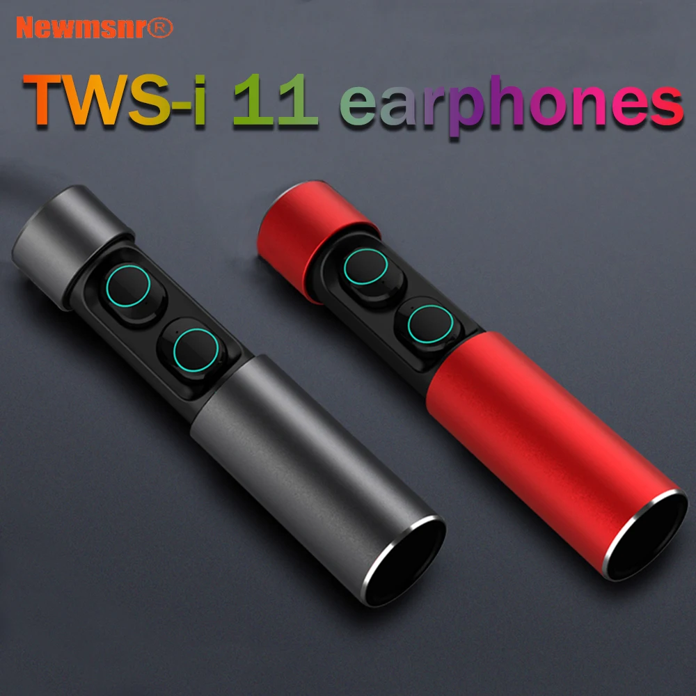 

Newmsnr TWS-i11 Wireless Bluetooth earphone Voice control,Noise reduction Tap Control HD Stereo Surround for iphone xiaomi