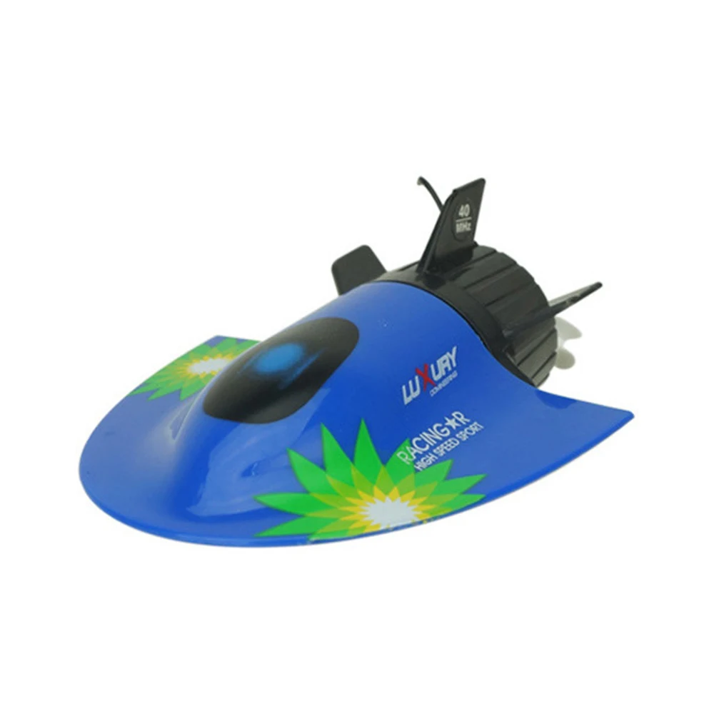 

Mini RC Submarine Remote Control Racing Boat RC Speedboat Model 5CH High Speed Water Ship Model Toys For Children Kids Boys Gift