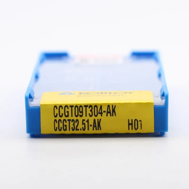 10 шт. CCGT09T304 AK H01 алюминиевые лезвия карбида поворотные вставки CCGT 09T308 токарный станок с ЧПУ Резак алюминий медь инструмент