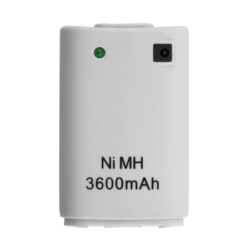 Для Xbox360 3600mAh перезаряжаемый аккумулятор USB Кабель зарядного устройства для Xbox360 белый контроллер изысканно прочный великолепный