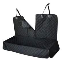 Водонепроницаемый портативный чехол для сиденья для собаки с защитой от царапин, защитный боковой клапан, моющийся чехол для автомобиля на молнии, сумка для хранения