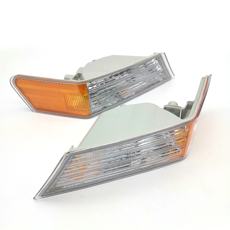 

2pcs Parking Turn Signal Light Cover Front Left+Right For Jeep Patriot