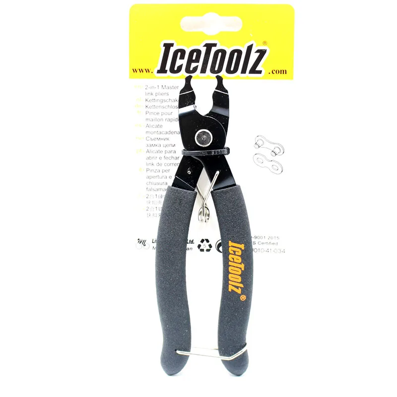 Icetoolz 62D3 грузоподъёмная серьга плоскогубцы трезубец велосипедной цепи