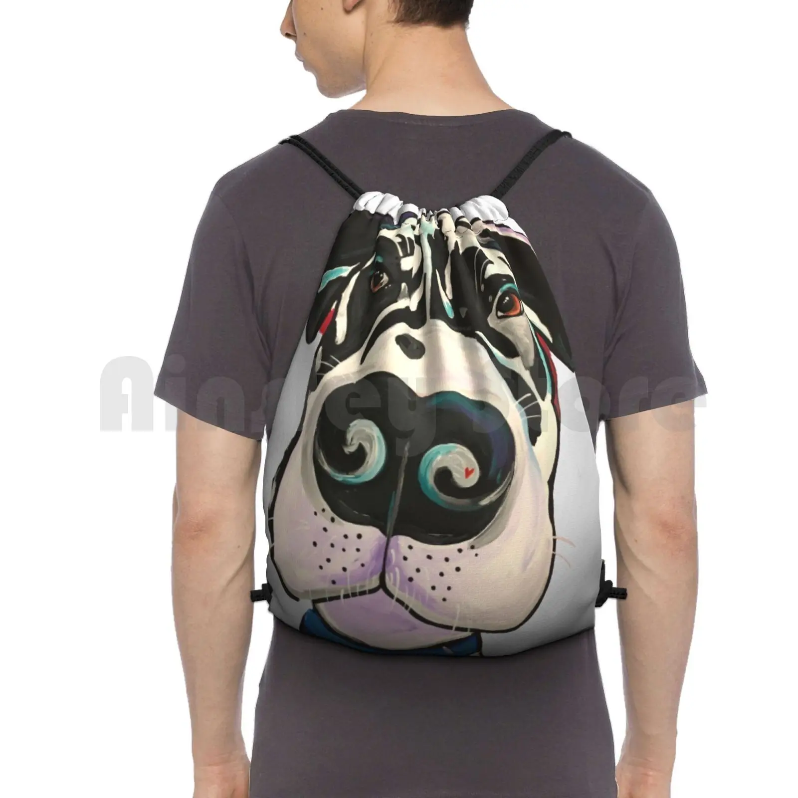 

Большой рюкзак B на шнурке, сумка для верховой езды, альпинизма, спортзала, животных