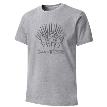 

Tv Show Game Of Thrones T Shirts Men'S Kinfe Print Cotton Male Tee Tops Hot Fashion Round Collar Short Sleeve Hip Hop Streetwear