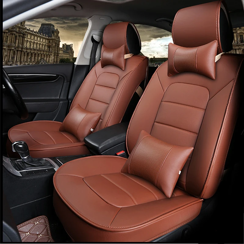 Чехлы на автомобильные сиденья для Toyota Corolla Prius Crown Camry RAV4 Highlander Land Cruiser аксессуары