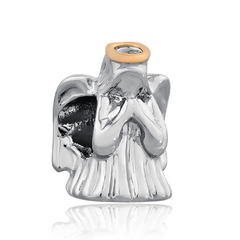 Новинка Европейский с серебряным покрытием Шарм Слон Лягушка бисера fit Pandora Браслет безделушка DIY женские ювелирные изделия - Цвет: A342