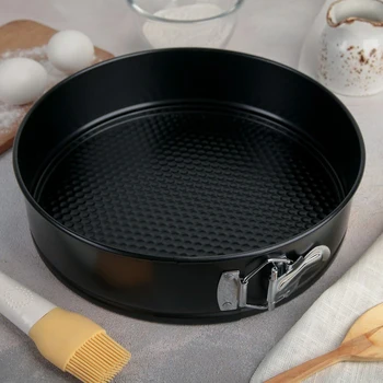 

Baking dish "Black", 26 × 7 cm, round, detachable