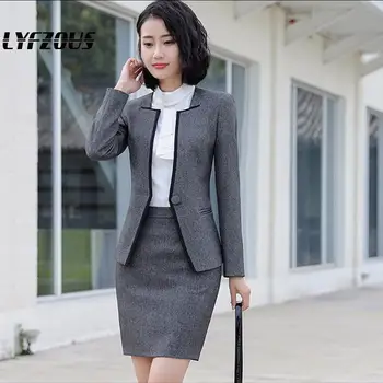 

British Style Three 3 Piece set Women Office Square Collar Coat White Blouse And Trouser 3 Piece Set Women Pants Suits sets