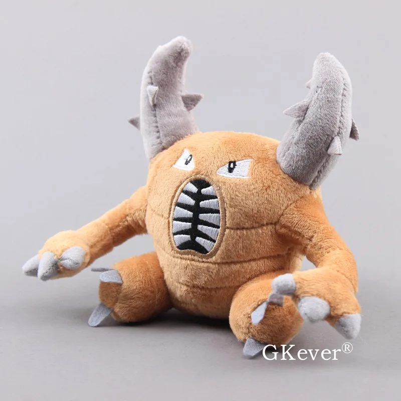 Аниме игрушки Kailios Pinsir Мягкие плюшевые куклы мягкие животные 14 см детские