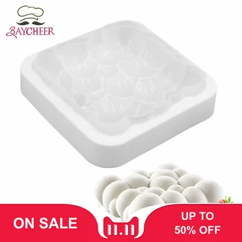 

Baycheer Cloud Shape Silicone Cake Moulds For Chocolates Mousse Chiffon Baking Pan