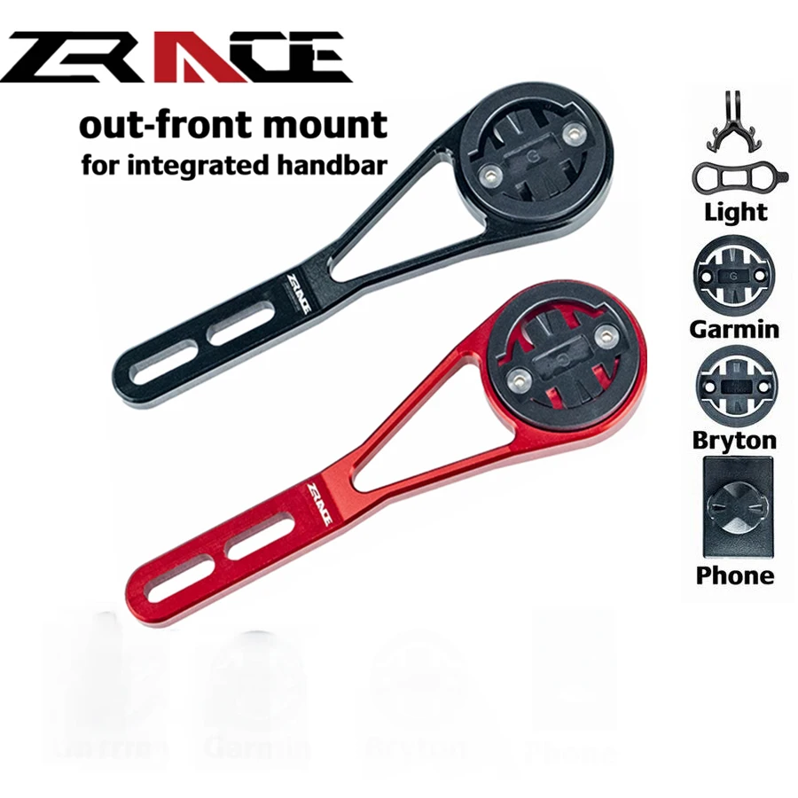 

Original ZRACE Bicycle Computer Out front Mount Holder 47g Bike Computer For Gramin/Bryton/iGPSPORT/GOPRO/Mobile Phone Spotlight