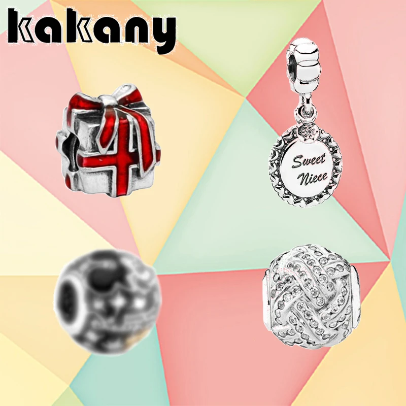 

2021 New Fashion High Quality 100% 925 Sterling Silver Ladies Original Diy Jewelry Gift 15th Anniversary Pendant