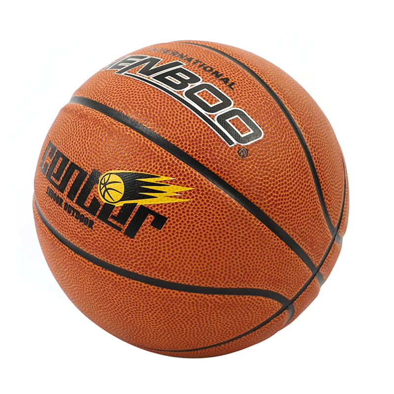 HENBOO Basketball High Quality Official Size 7 TPU Leather+Butyl Liner Outdoor Indoor Sport Inflatable 8107