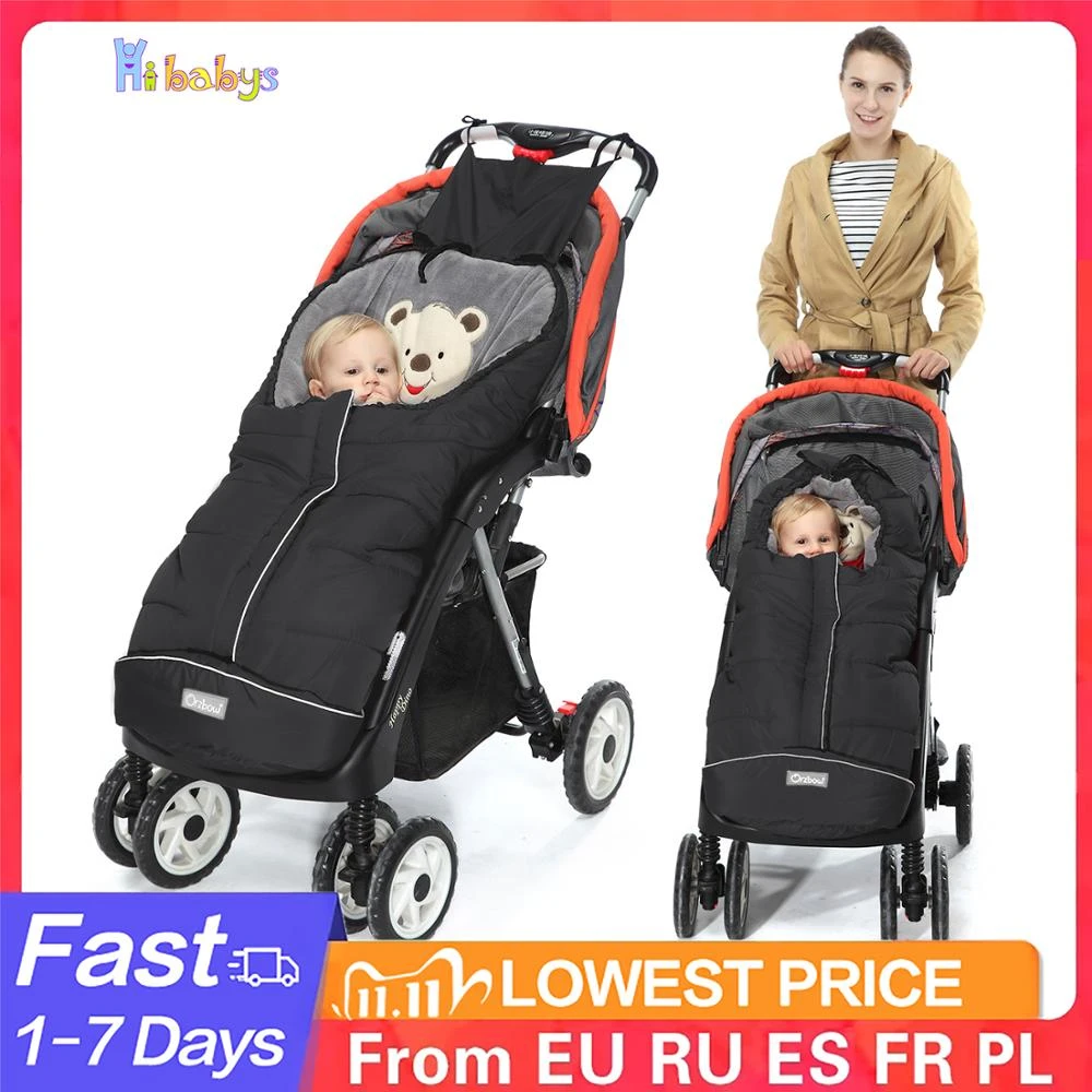 winter baby stroller