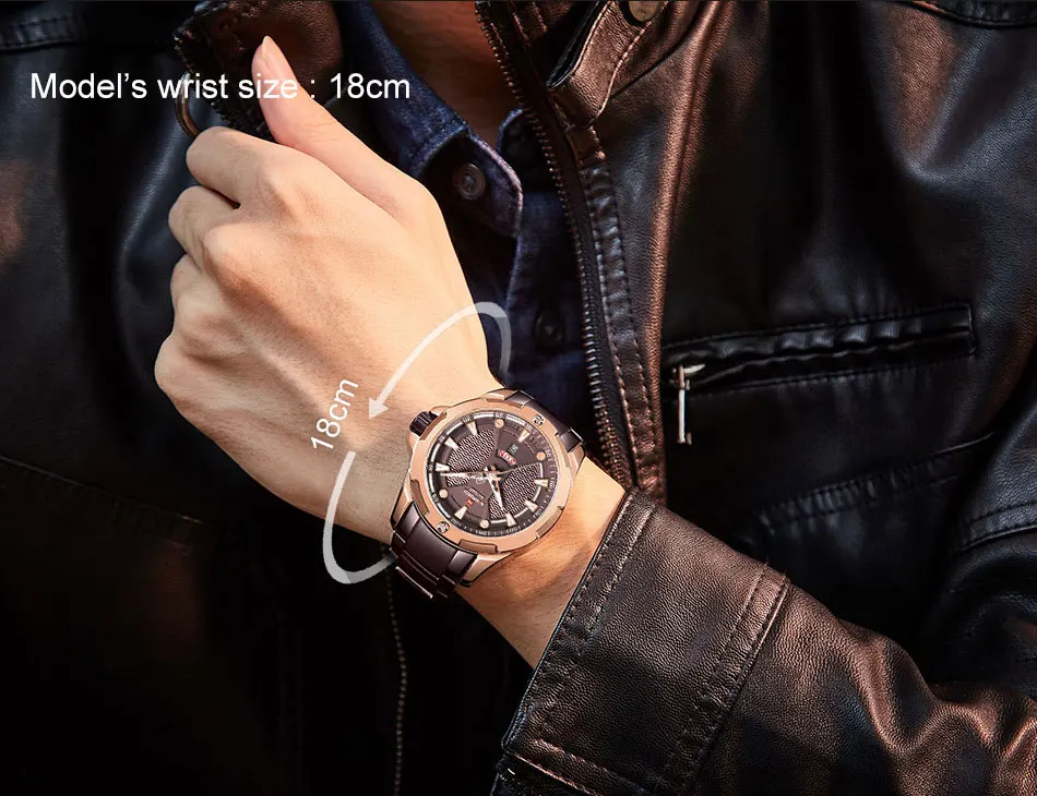 NAVIFORCE аналоговые часы мужские модные кварцевые наручные часы Топ люксовый бренд из нержавеющей стали водонепроницаемые мужские часы Relogio Masculino