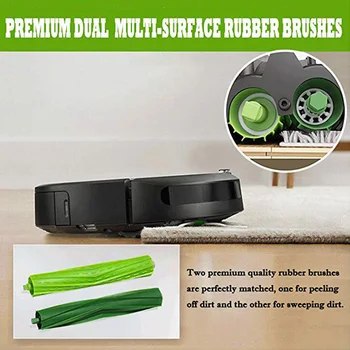 

Cleaning brush Rolling Brushes Filters E6 E7 Vacuum cleaner Kit Replacement Dust bags Convenient