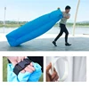 Sofá cama inflable, bolsa de aire hinchable rápido de buena calidad, saco de dormir, para playa y aire libre, tendencia, 240x70 cm ► Foto 3/6