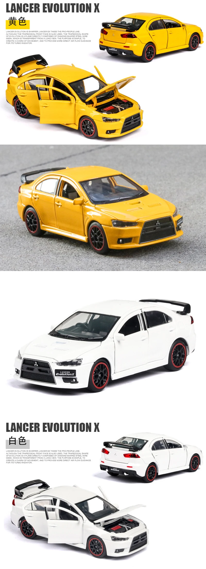 1:32 Mitsubishi EVO Lancer Evolution, игрушечный автомобиль из сплава, литая под давлением и Игрушечная модель автомобиля, игрушечные машинки для детей, подарки на день рождения, Рождество