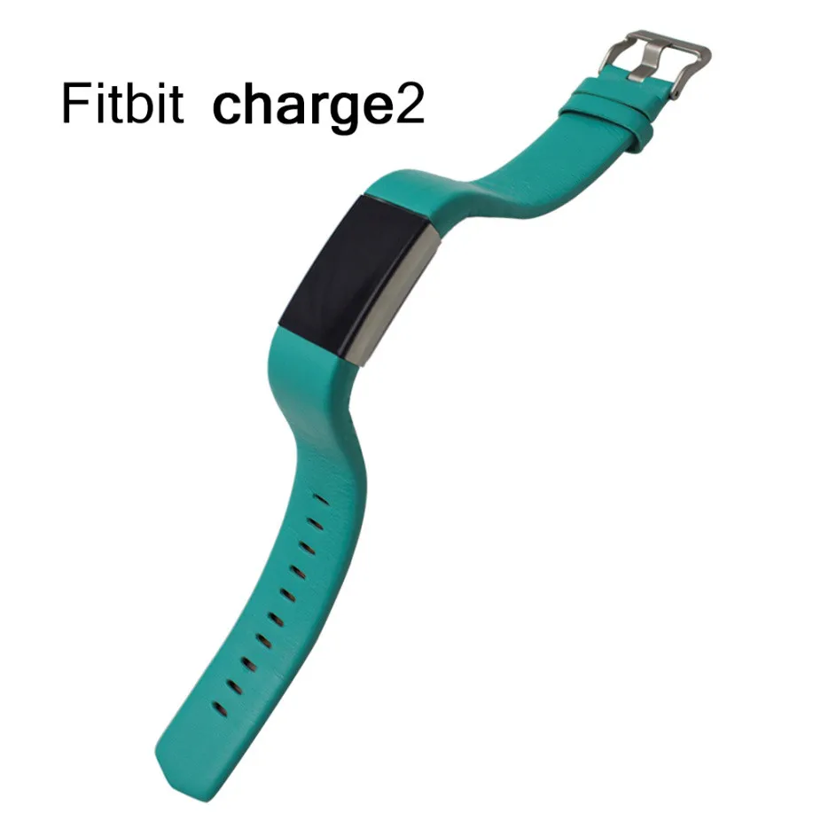 K25 кожаный ремешок для Smart Charge 2 ремешок умный Браслет ремешок для Fitbit Charge2 Замена браслета сердечного ритма - Цвет: Green