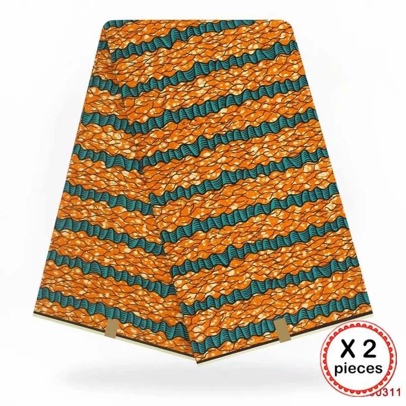 Анкара африканская ткань 12 ярдов Хлопок Нигерия стиль шитье Африканский Воск Печать Ткань Гана для свадебная одежда платье 91805