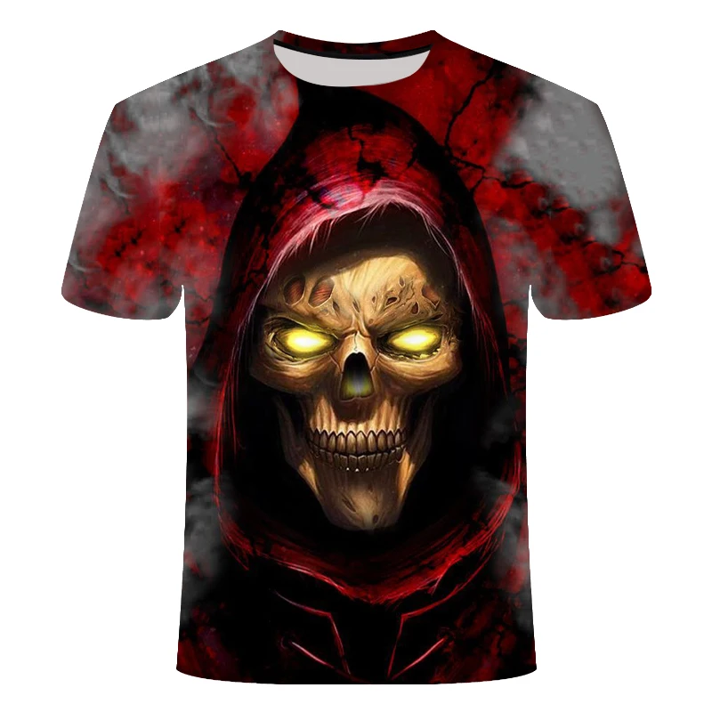 Mascarado 2019 Nova 3D t Mulher camisa Homens Cr�nio camiseta Impress�o �pera de pequim Ver�o Tops Casual Camisetas de Manga Cur Mascarado 2019 Nova 3D t Mulher camisa Homens Cr�nio camiseta Impress�o �pera de pequim Ver�o Tops Casual Camisetas de Manga Cur