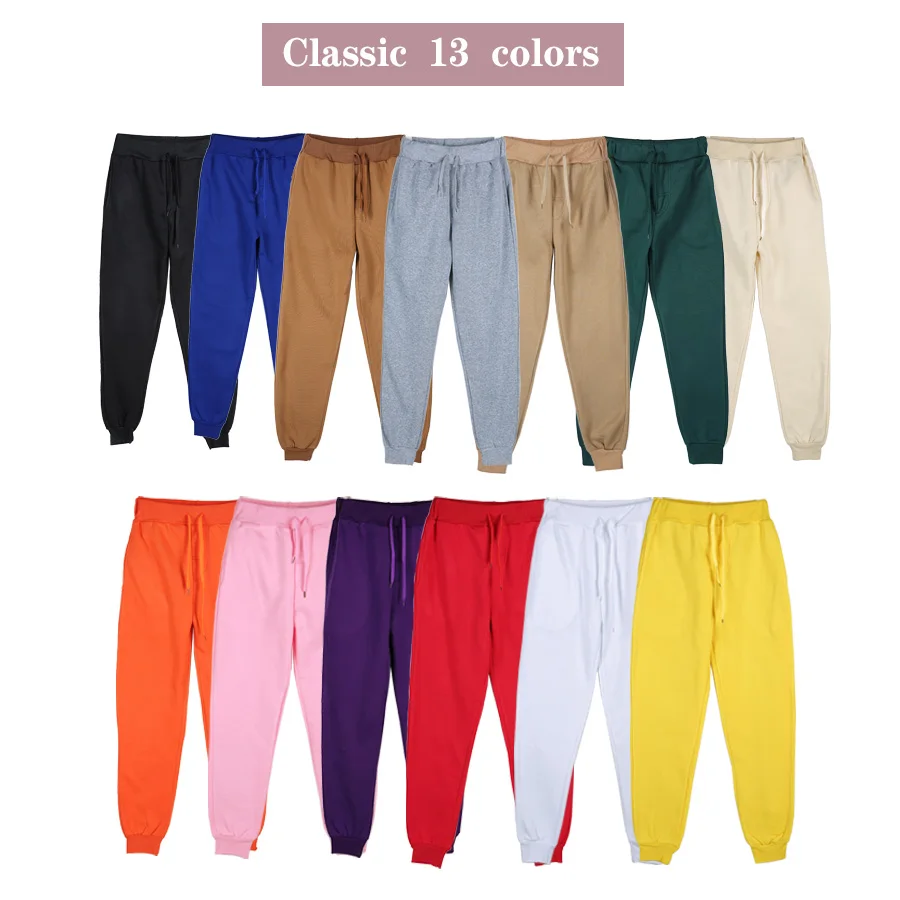 2022 new Gray Women Sweatpants Autumn New Baggy Fashion Oversize Sports Pants Black Winter Thick Joggers Streetwear Trousers 5