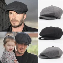 T-MAC, брендовая Кепка Newsboy s, мужская серая кепка в елочку, плоская кепка s, женская кепка кофейного цвета в британском стиле Гэтсби, шапки на осень и зиму