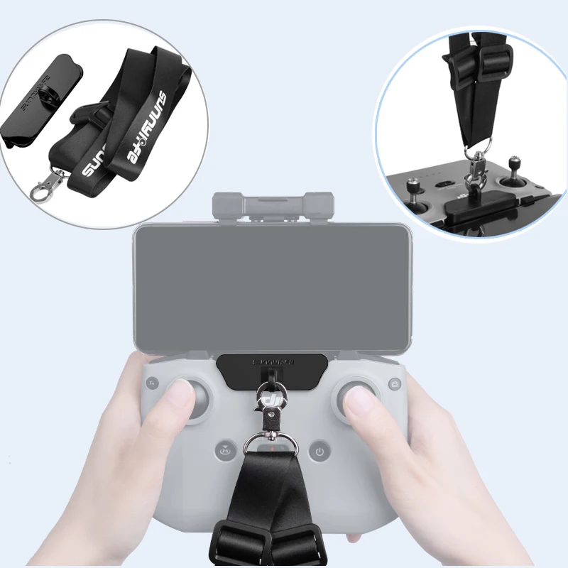 Для DJI Mavic Air 2 Пульт дистанционного управления ler RC кронштейн шейный ремешок для