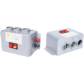 

24V Heating Fans Truck and Car Winter Auto Heater Warm Dryer Glass Defroster Window Heater for Tractors, Trucks, Buses, Cars