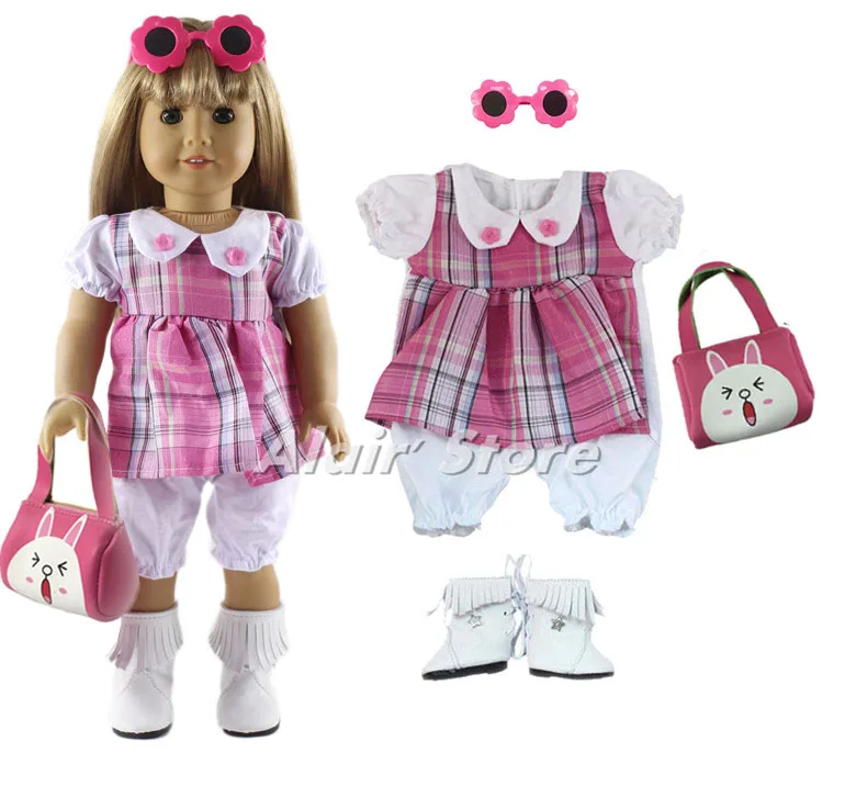 Conjunto de vestido de princesa, ropa para muñeca americana 65 de 18 pulgadas, 1 Juego