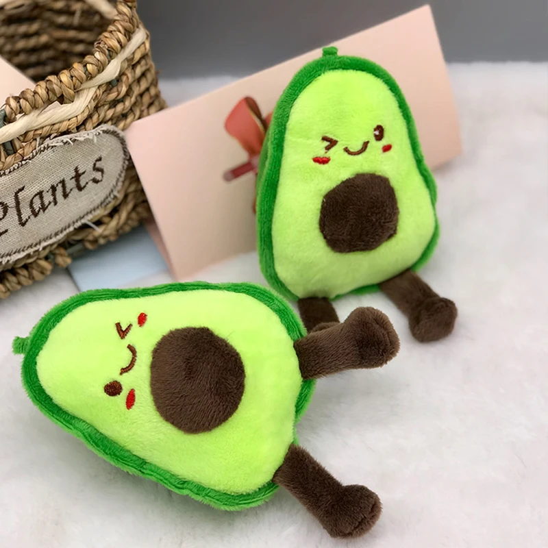 

Creative Avocado Plush Toy Mini Fruits Stuffed Toy Soft Doll Kawaii Cartoon Plan Pillow Cushion Birthday Xmas Gift For Girl Kids