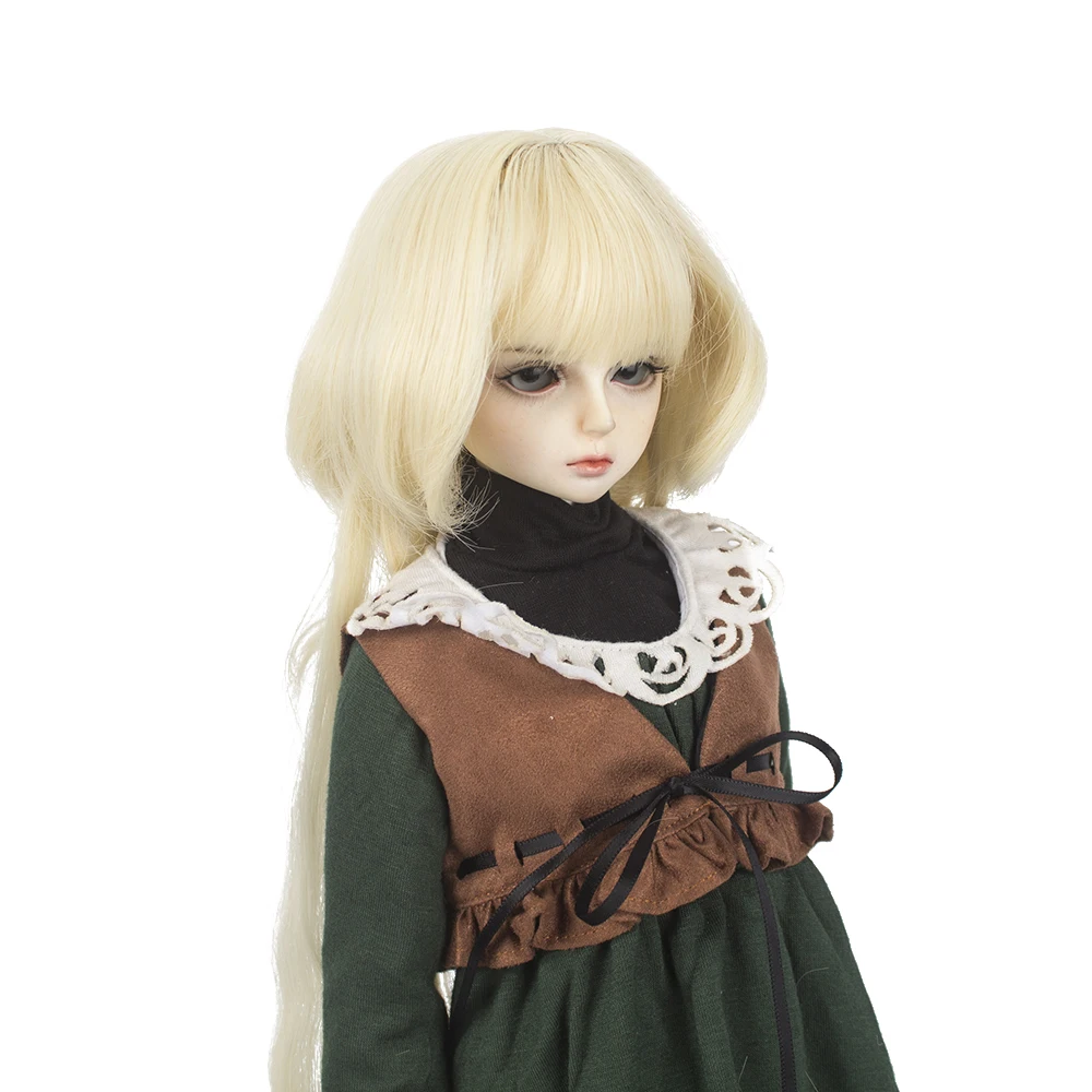 MUZIWIG DIY BJD/SD Doll Accessories 1/3 BJD Doll Wigs High Temperature