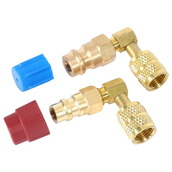 

Car Air Conditioner Refrigerant Connector R22 (1/4) Interface Conversion R134 Connector