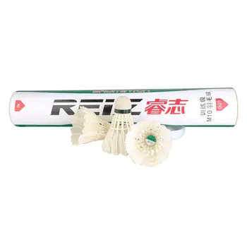 

12pcs/set REIZ M6 Badminton Shuttlecocks Top Grade Duck Feather Outdoor Sports Training Badminton Ball Sports Accessories Hot