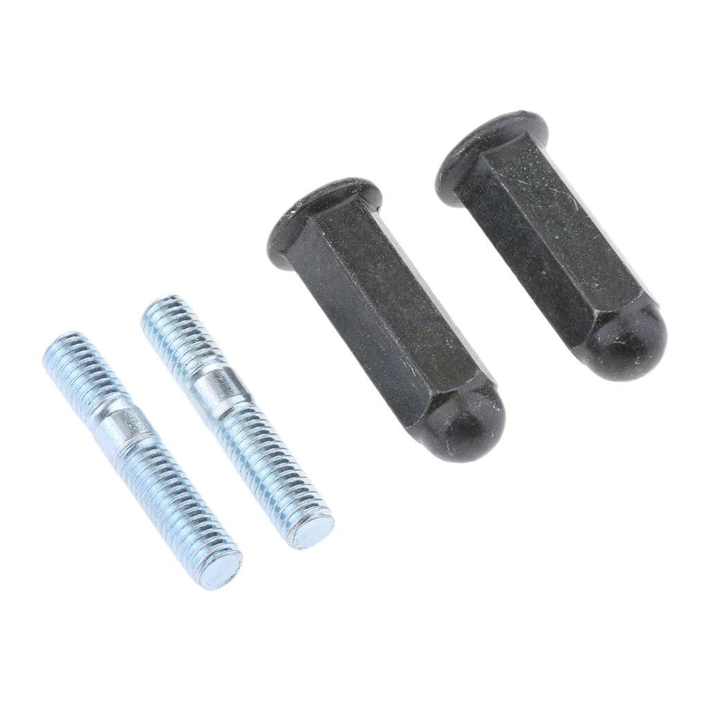 6mm Exhaust Stud Set Nuts Bolts for 110 125 140 160 200cc Pit Dirt Bike