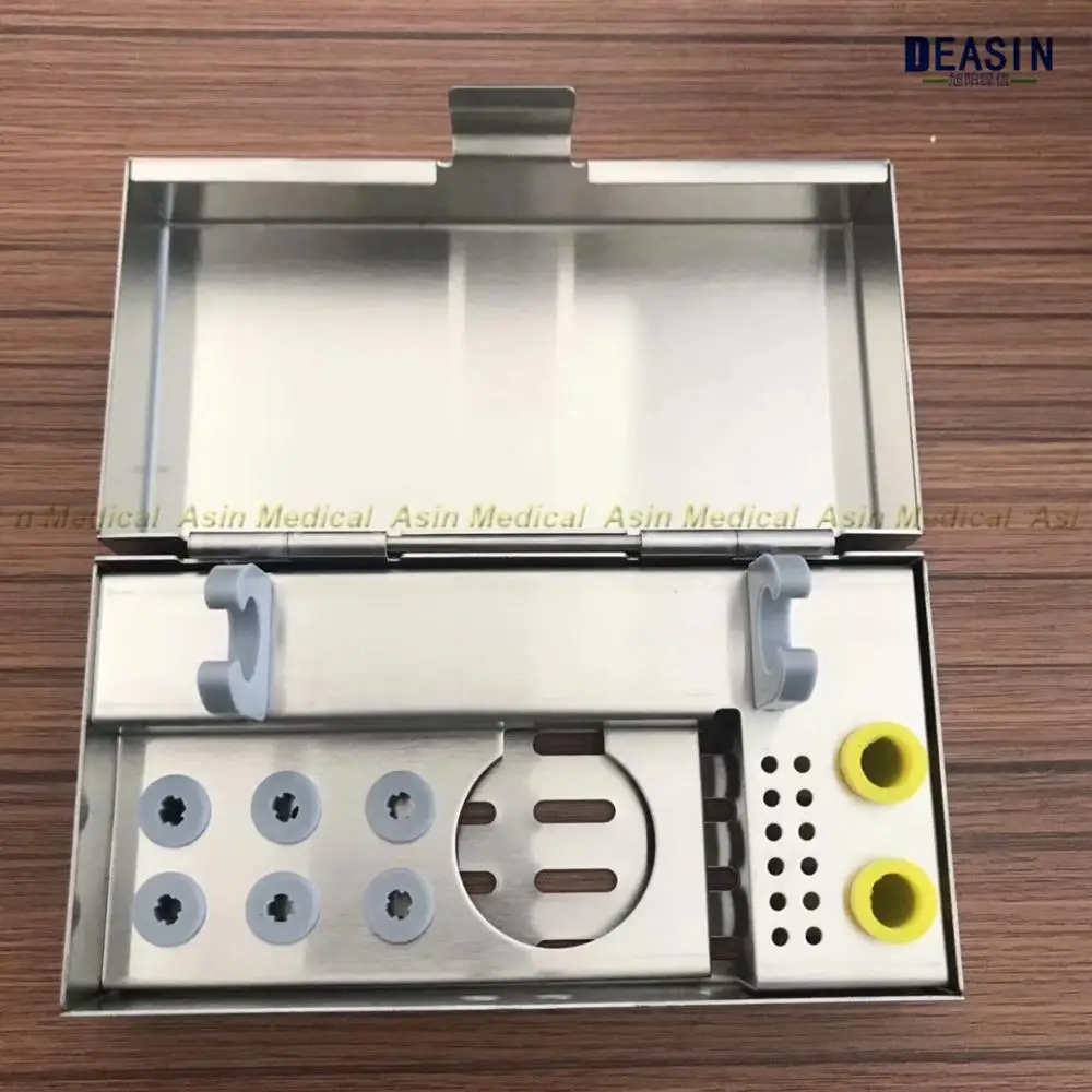 Dental disinfection boxes for dental scaler materials Handles, Work Tips, Bur Files Sets, Endo Files
