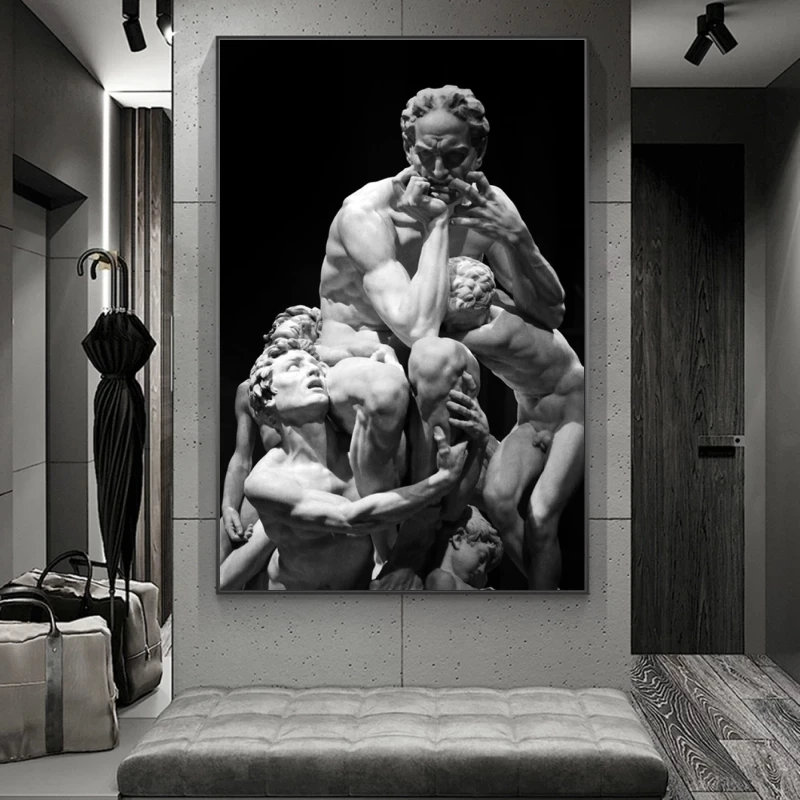 Sculpture of David Canvas Paintings on The Wall Art Posters and Prints Nordic Decorative Picture for Living Room | Дом и сад