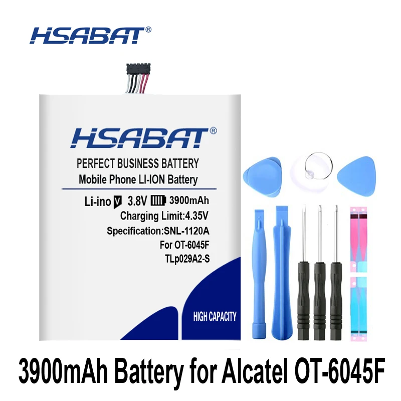 

HSABAT 3900mAh TLp029A2 TLP029A2-S Battery For Alcatel One Touch Idol 3 I806 TLp029AJ OneTouch Pop 3 5.5" OT-5025 OT-5025D