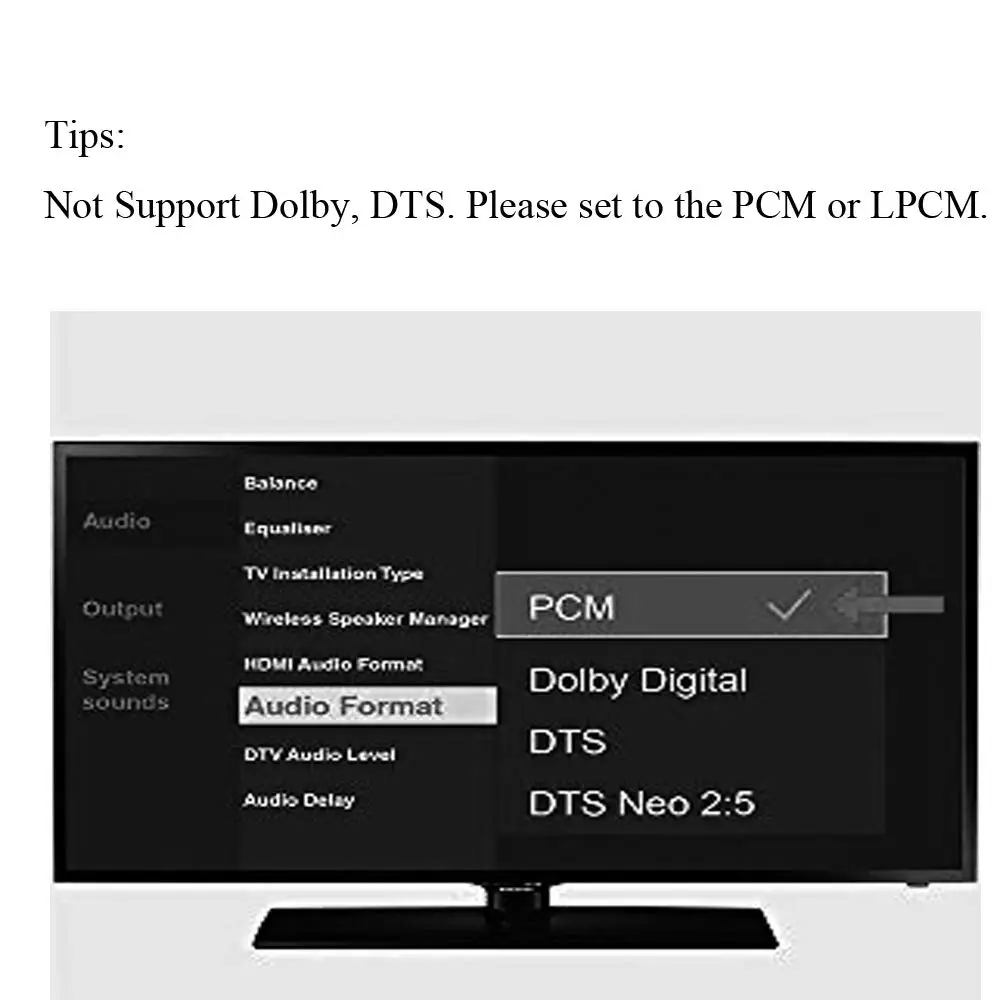 Digital to Analog Audio Converter Optical Toslink Coaxial to Analog RCA L R 3 5mm Jack Audio Adapter for Xbox HD DVD Blu ray PS3