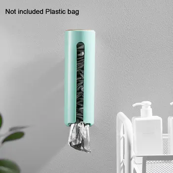 

ABS Garbage Grocery Bag Storage Holder Storing Wall Mounted Practical Accessories Racks Organizer DIY Kitchen Home Dispenser
