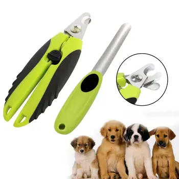 

Pet Dog Cat Puppy Kitten Claw Pet Nail Clippers Trimmer Cleaning Nail File Health Animal Supplies Pet Cutter Clippers O8Z4