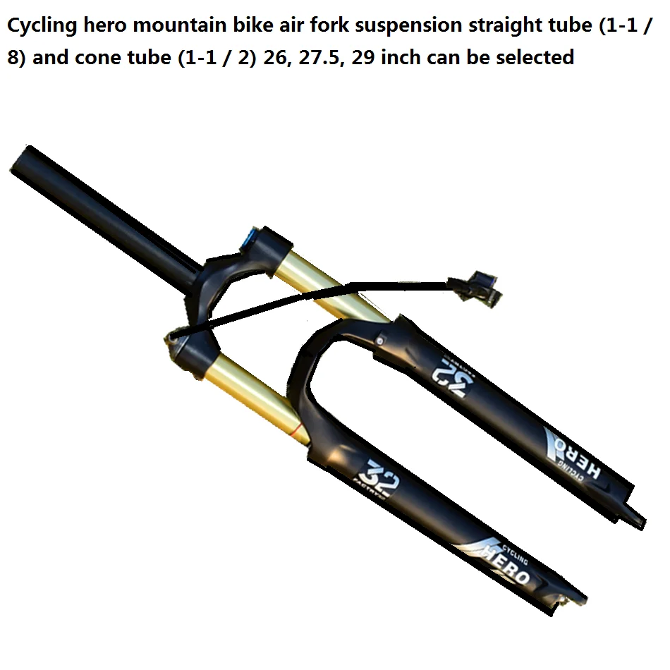 Nueva 32mm de diámetro aire suspensión horquillas delanteras de bicicleta de montaña macho 26 27,5 29 de carrera de amortiguación de aire para bicicleta de bicicleta| - AliExpress