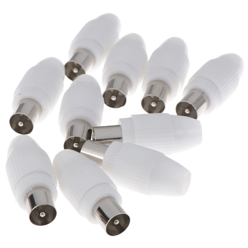 10x Free Welding RF Television Male Plug 9.5 TV Terminal Antenna Connector | Обустройство дома