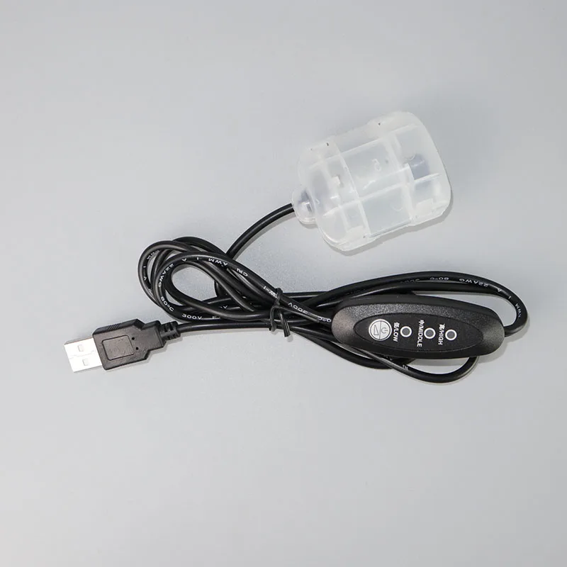 DC 5V 4500rpm 3 Stage Speed Regulation Massage Vibration Motor With USB Controller Switch