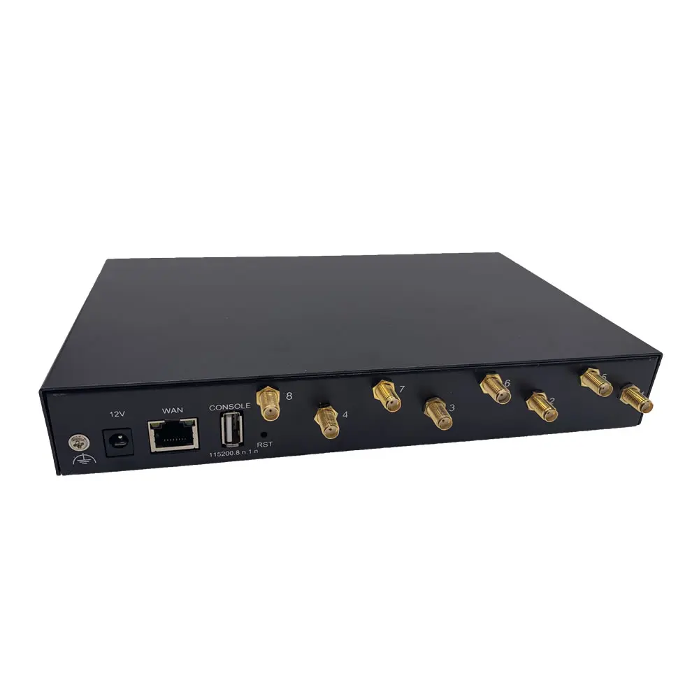 

4G Lte 8 Antenna Channel High Gain Signal Wireless Modem, Support SMPP Http API Data Analysis And SMS Notification System