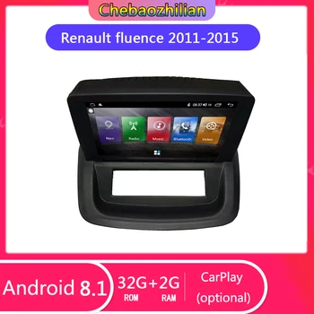 

Car Multimedia Player Android 9.0 GPS Navigation For Renault fluence 2011-2015 Wifi Bluetooth Map Steering wheel controls